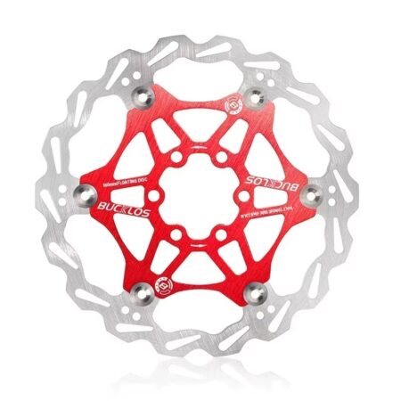 Disque de frein Bucklos 160mm KuKirin G2 Master - Rouge