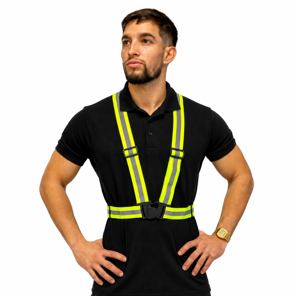 Gilet réfléchissant trottinette électrique ajustable