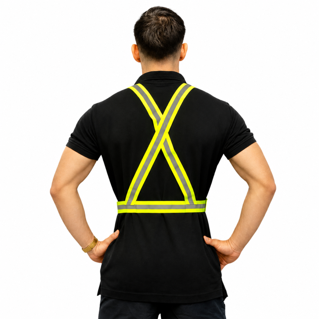 Gilet réfléchissant trottinette électrique ajustable
