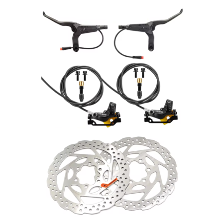 Pack Freins Nutt KuKirin G2 Master + Disques 140 mm (x2)