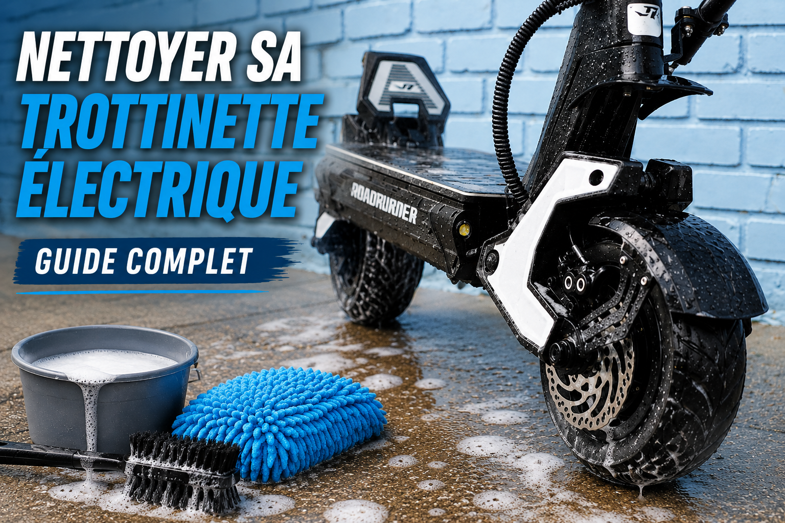 Nettoyer sa trottinette électrique : guide complet