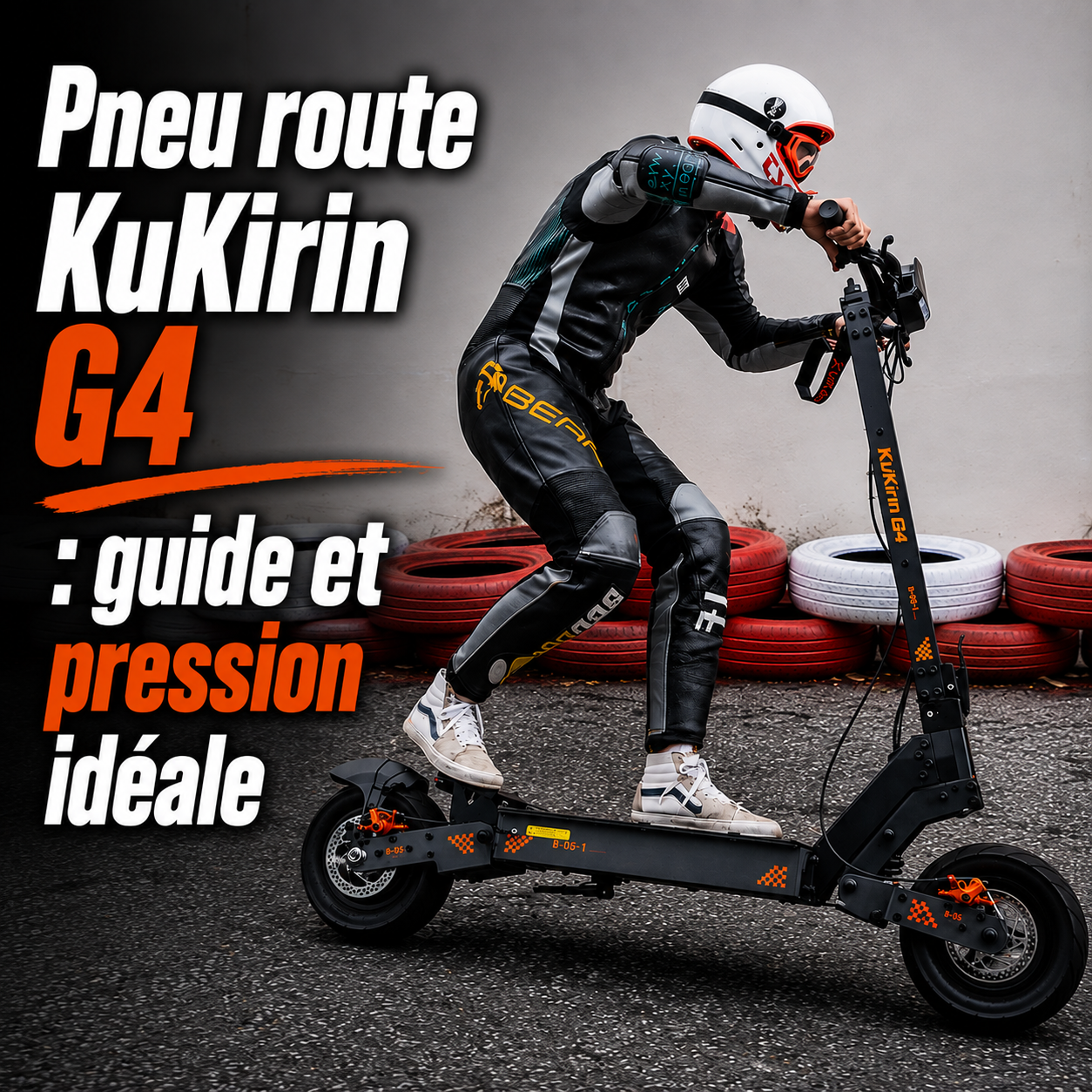 Pneu route KuKirin G4 : guide et pression idéale