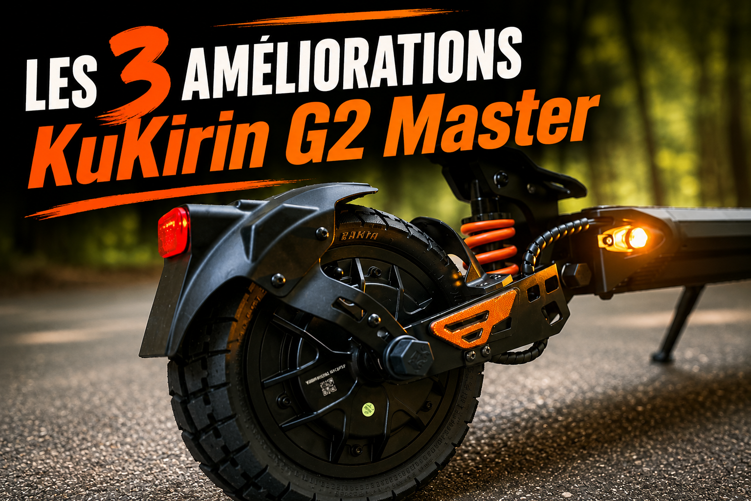 Les 3 améliorations KuKirin G2 Master 2025