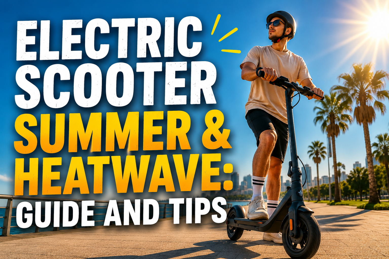 Electric Scooter Summer & Heatwave: Guide and Tips