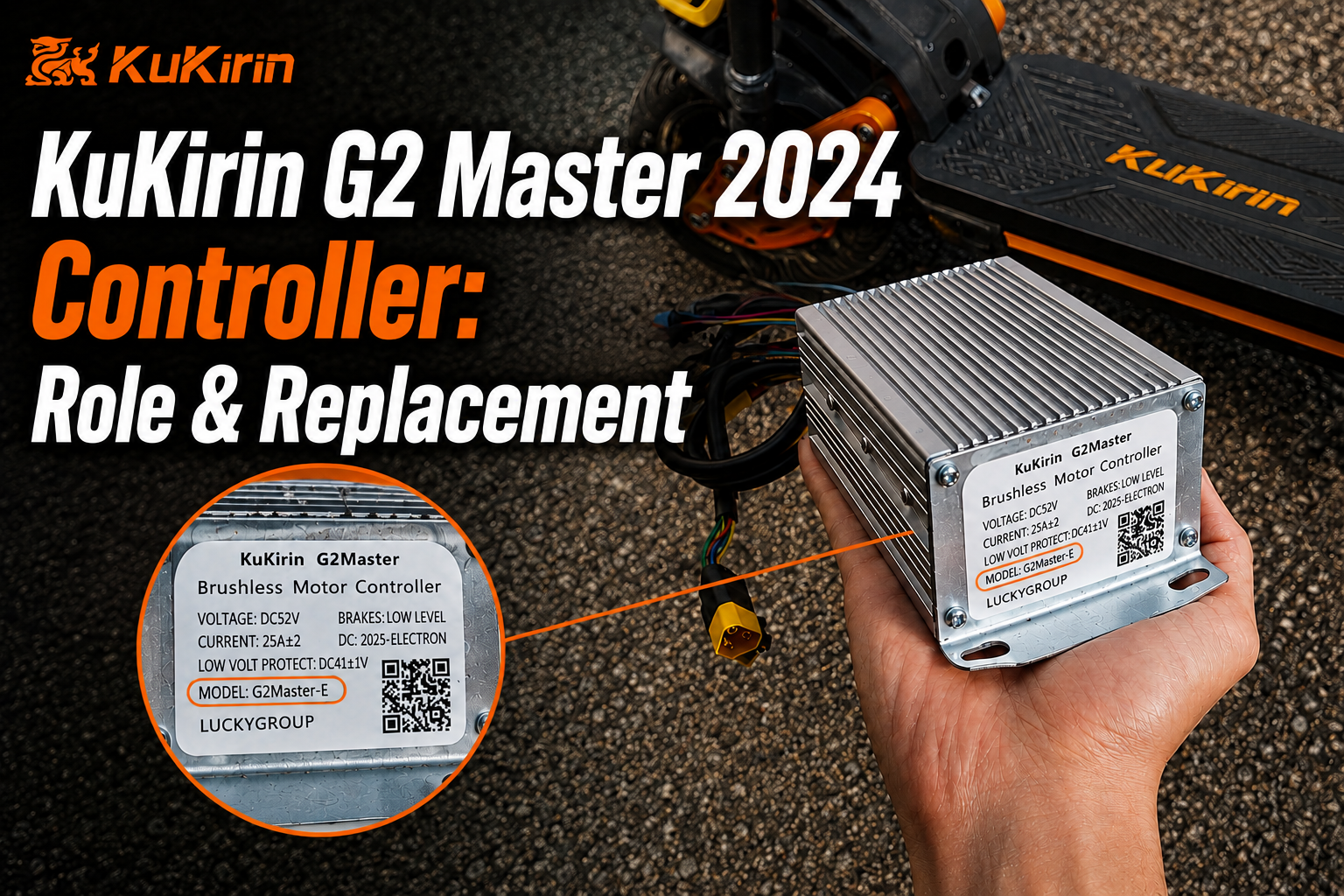 KuKirin G2 Master 2024 Controller: Role & Replacement