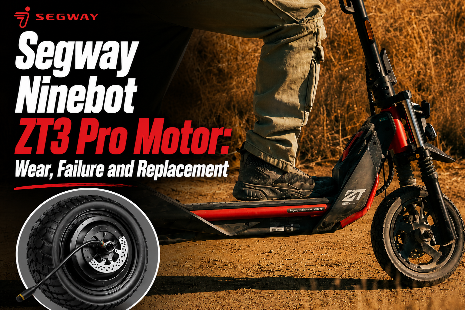 Segway Ninebot ZT3 Pro Motor: Wear, Failure and Replacement