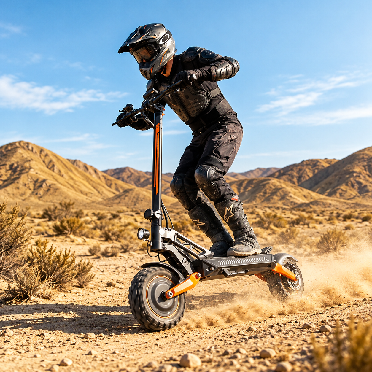 Agileride AS-P4 : une trottinette de 3000W avec 100 km d’autonomie